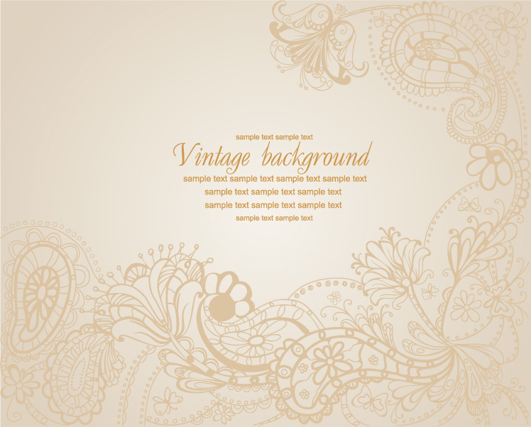 free vector Handpainted background pattern vector